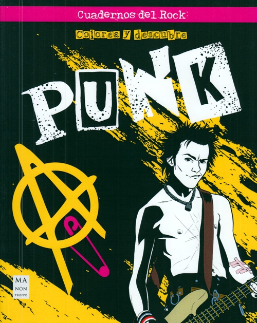 Colorea y descubre: Punk