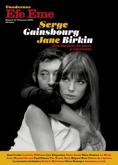 Cuadernos Efe Eme, 31. Primavera 2022. Serge Gainsbourg, Jane Birkin: Una historia de amor y canciones